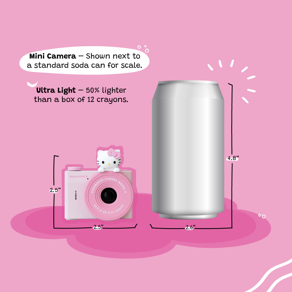 Sanrio Hello Kitty Mini Camera | Model A | Tiny Mighty | By