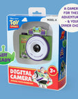 Buzz Lightyear Digital Camera - Gift-Ready Packaging with Toy Story themed box and Buzz Lightyear Design.