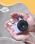 Kuromi kids digital camera Model A by kiimento shown in a child’s hands – ultra-compact design.