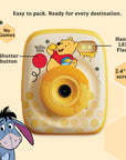 kiimento disney winnie the pooh kids digital camera with led flash and 2.4 inch hd display