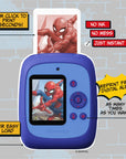 Spider-Man Print Pro Camera with instant printing and digital album reprint.