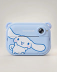 kiimento Sanrio Cinnamoroll Print Camera Model P – blue kids instant thermal print camera with Cinnamoroll design