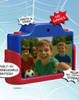 Spider-Man digital camera for kids with photo and video capabilities.