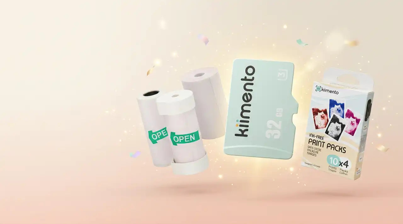 kiimento camera accessories – bags, print packs, memory cards and straps