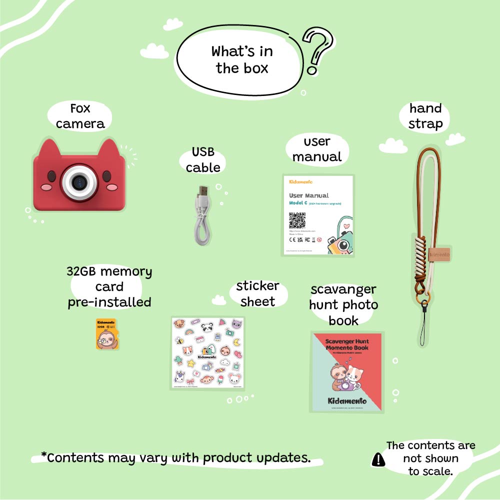 Model C fox what&#39;s in the box.