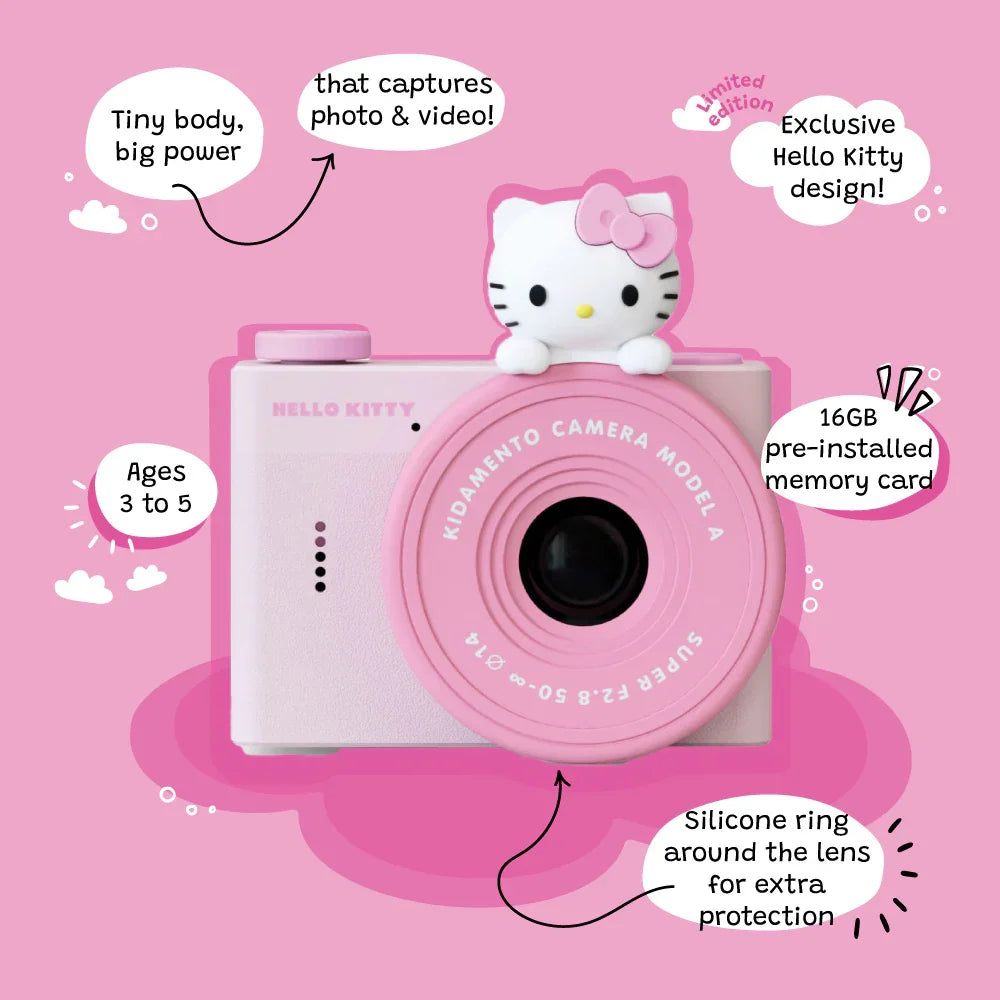 Sanrio Hello Kitty Mini Camera | Model A | Tiny Mighty | By kiimento