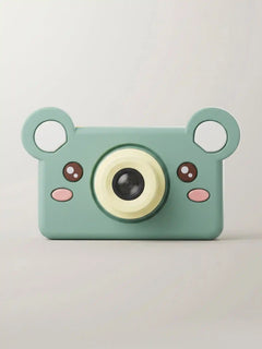 kiimento Bear Digital Camera Model C – Mikayo the Bear green kids camera for ages 3 to 6