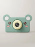 kiimento Bear Digital Camera Model C – Mikayo the Bear green kids camera for ages 3 to 6