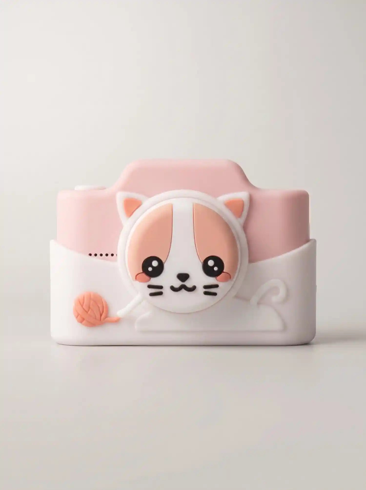 kiimento Cat Digital Camera Model K – Meowie the Cat kids touchscreen camera with pink silicone case for ages 5 to 8