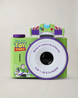 kiimento Disney Buzz Lightyear Mini Camera Model A – Toy Story Buzz Lightyear green kids mini camera with character topper
