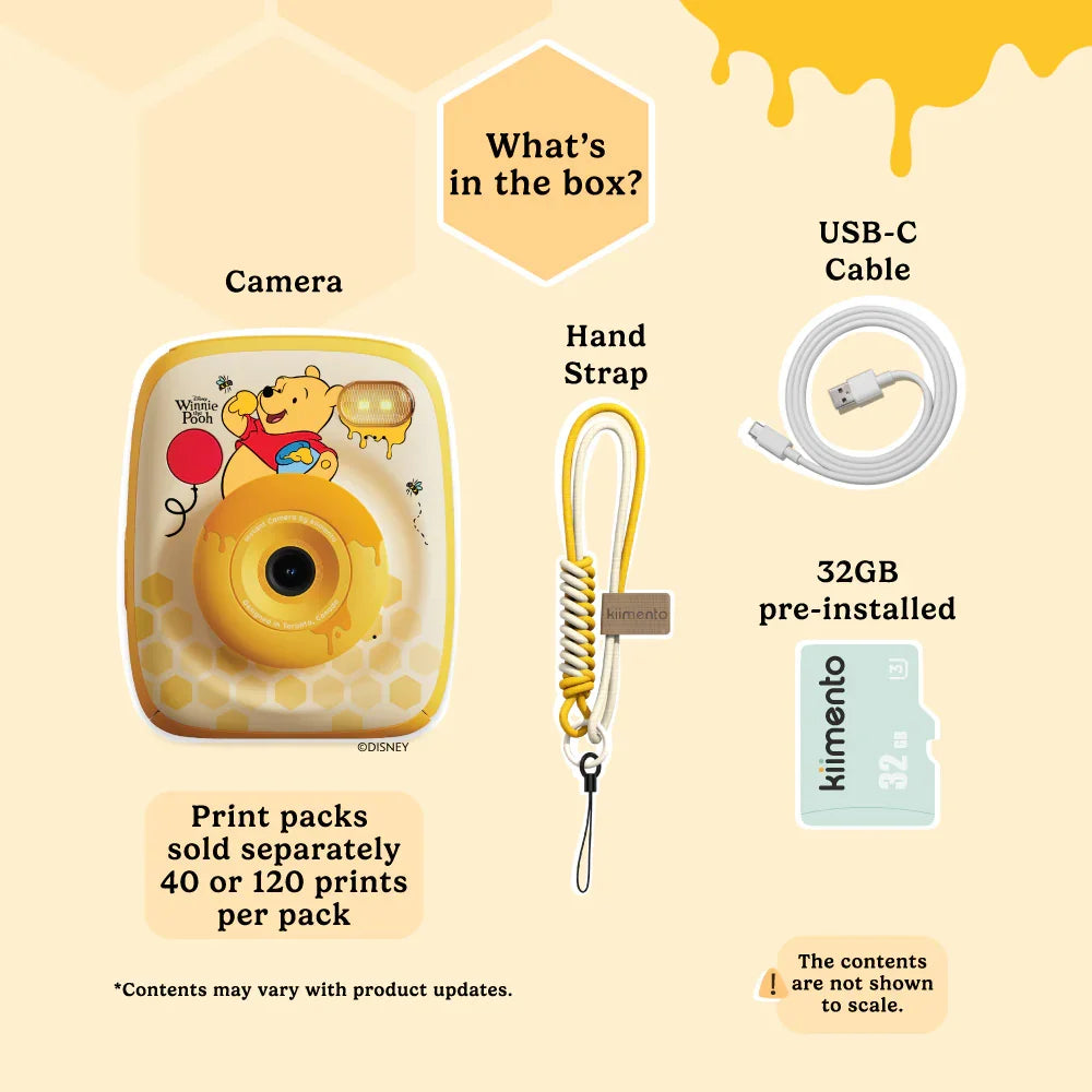Winnie the Pooh Print Pro Digital Camera | Model P2 | By kiimento