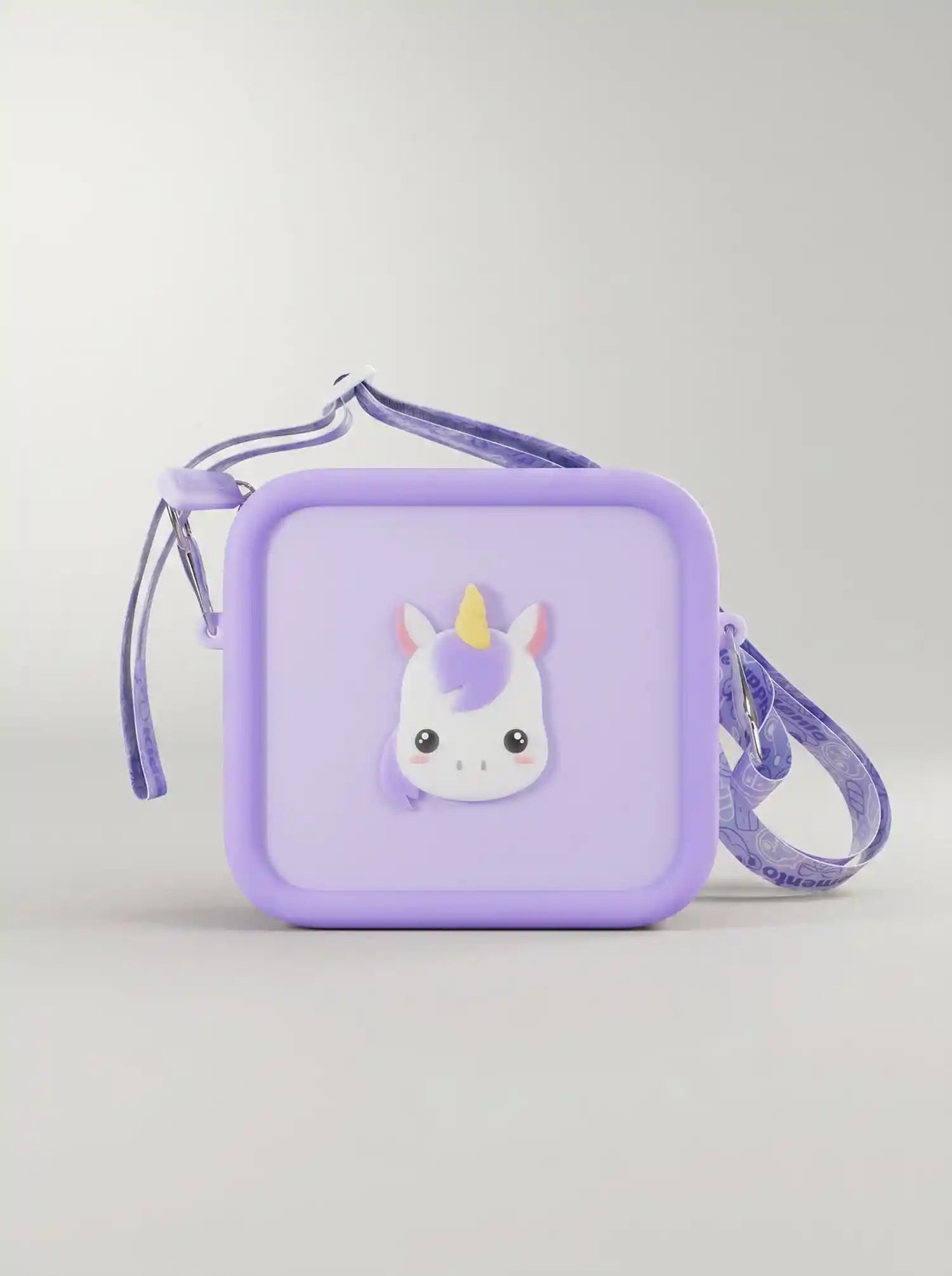 Purple Unicorn Silicone Bag